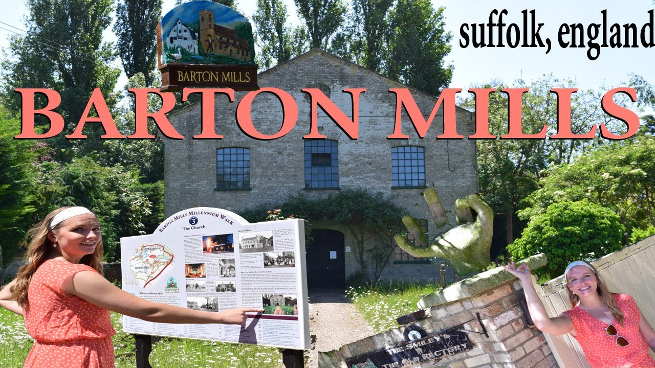 Summer 2020 Barton Mills Town Video Tour  [Suffolk, England] American Abby Presents: Barton Mills