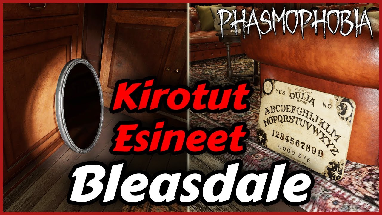 ILMAN todisteita etsit&auml;&auml;n kirotut esineet - Phasmophobia Suomi