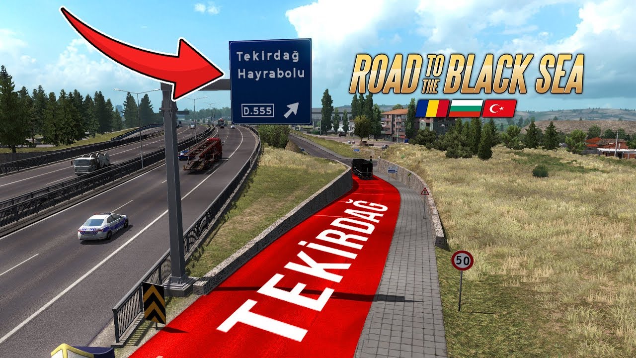 BURADA KİMSE HATA YOK DİYEMEZ !! TEKİRDAĞ - Karadeniz'e Giden Yol | Euro Truck Simulator 2