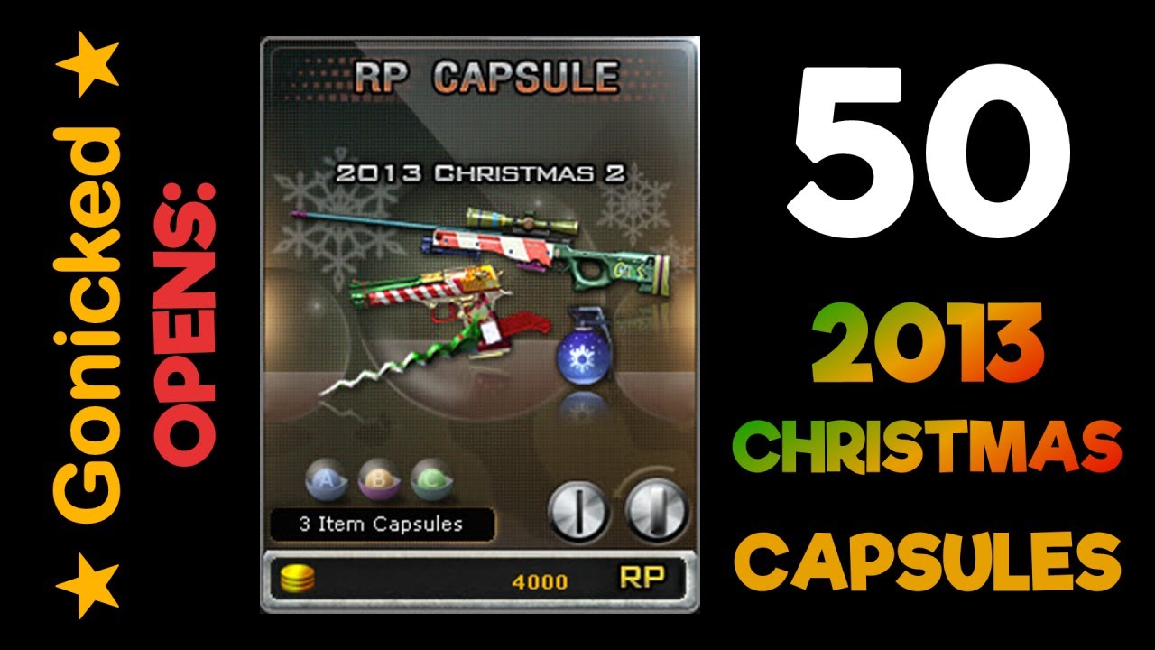 CrossFire EU - Christmas 2013 - Capsule Opening