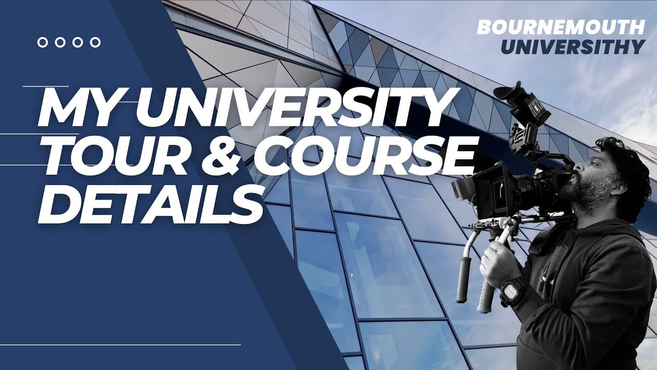 Bournemouth University Toure By Indian Student | BU Media Production  | Vlog | MA Cinematography