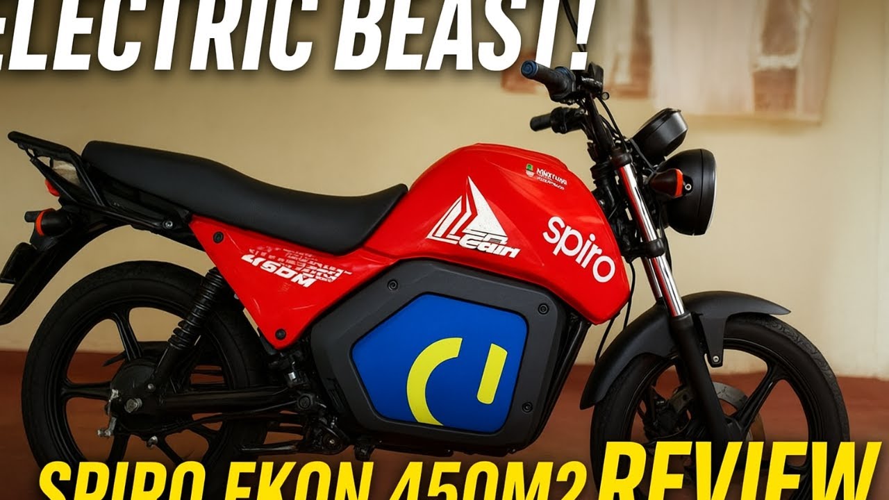 Spiro Ekon 450M2 Review (2025) &ndash; Kenya&rsquo;s Smart Electric Bike You Need to See ⚡🚀