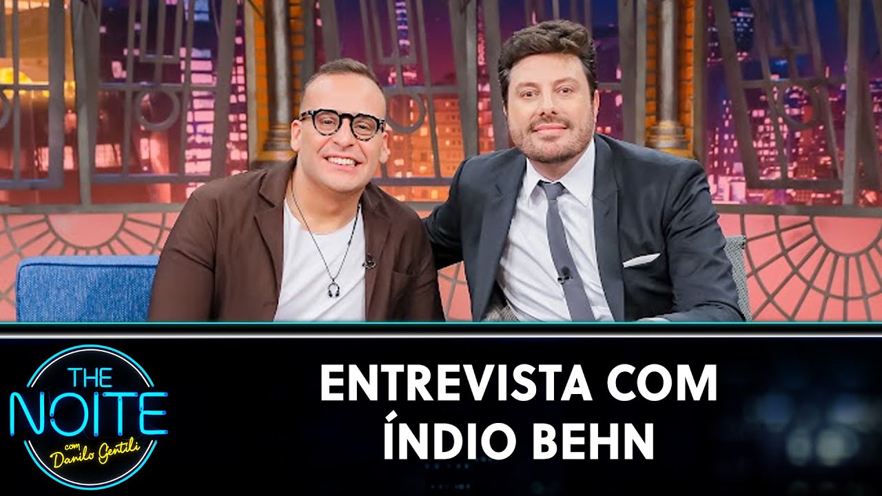 Entrevista com o humorista Índio Behn | The Noite (20/10/22)
