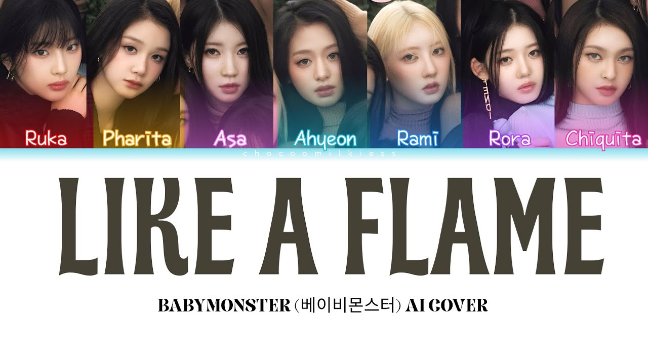 [AI COVER] BABYMONSTER x LIKE A FLAME (AI VERSION) original by NWHI