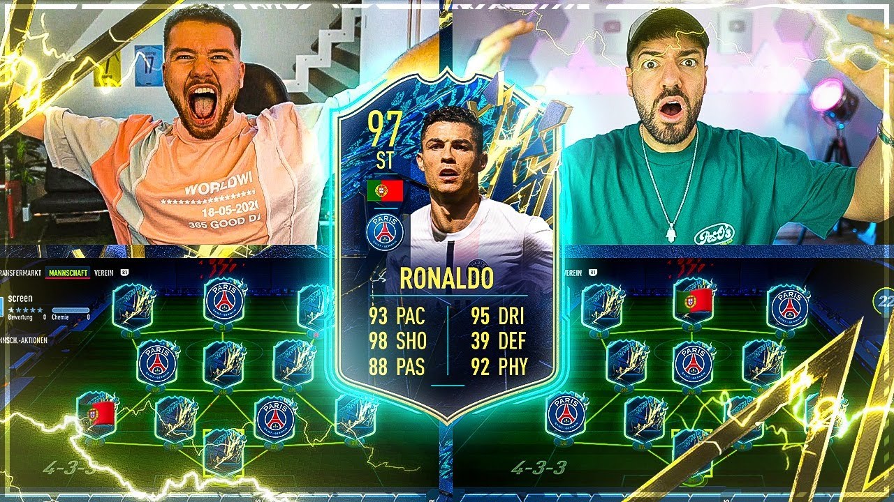 FIFA 22: C. RONALDO PSG TRANSFER SBB 🔥🔥