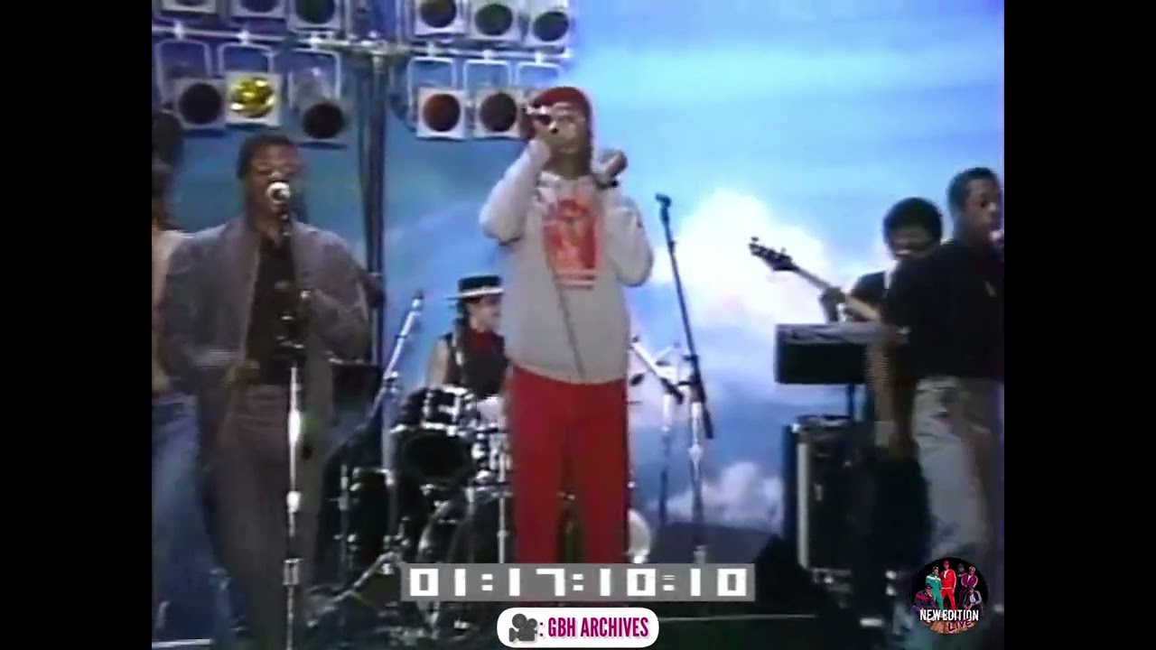 New Edition Rehearsal 1985 -- 