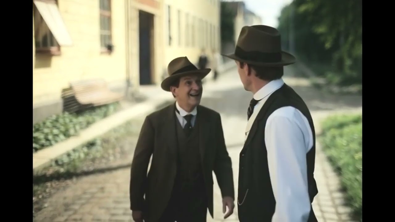 Vadstena för över 100 år sedan. 
