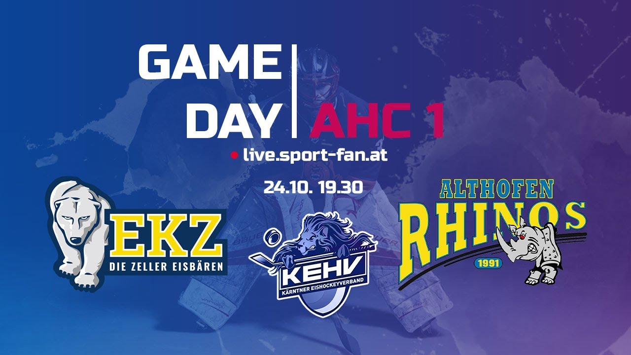 Eishockey live | EK Zeller Eisbären fordern Meister Althofen