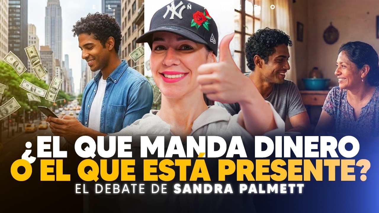 ¿EL QUE ESTÁ PRESENTE o EL QUE MANDA DINERO, A quién quiere más a la familia?