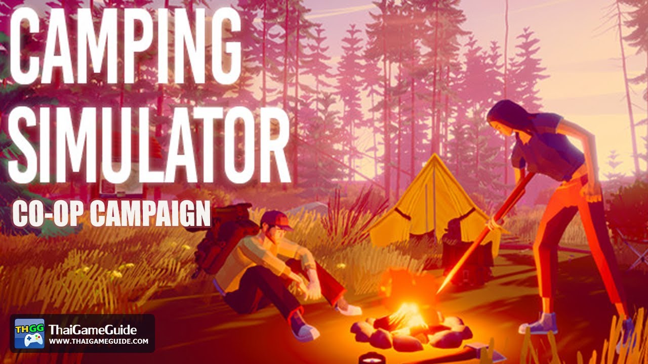 Action Survival for 8 Players : Camping Simulator: The Squad | Online Co-op Campaign ~ Full Gameplay