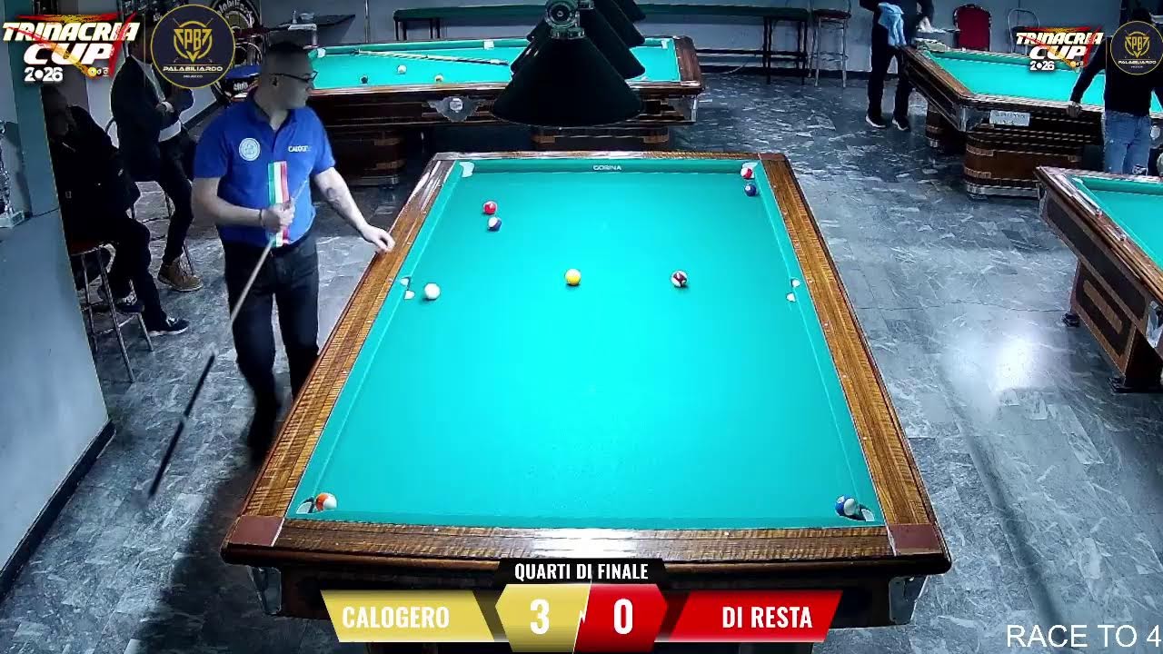 TRINACRIA CUP 2026 - FINALS - TAVOLO 1- CALOGERO vs DI RESTA