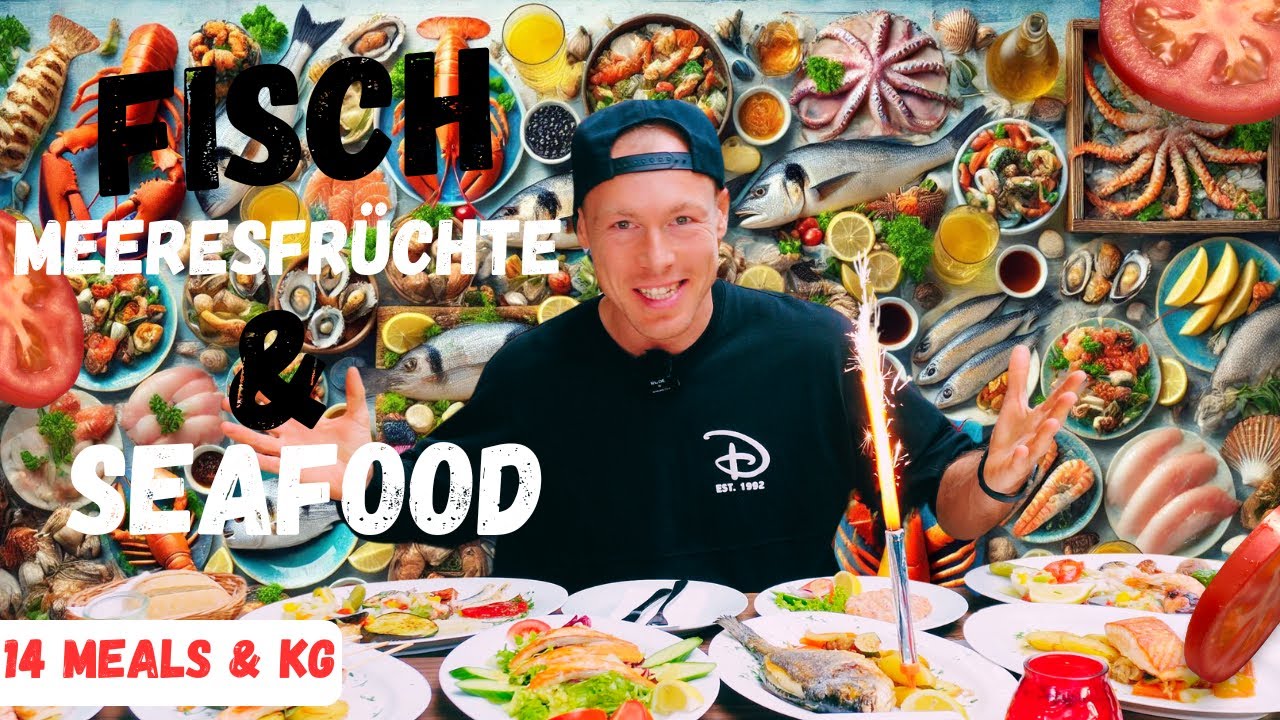 14 Gerichte & Kiloweise SEAFOOD! 🐟🦐 Big M Food Challenge #14