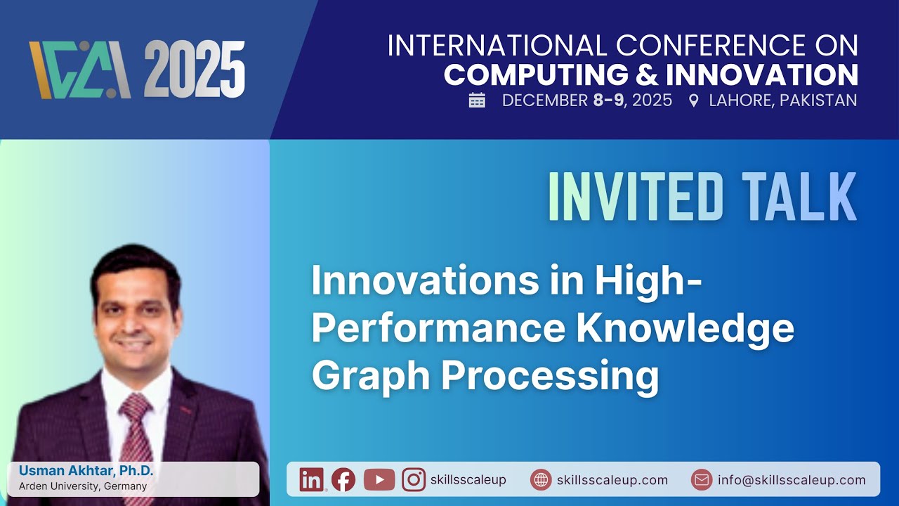 Invited Talk by Usman Akhtar, Ph.D. - ICCI 2025