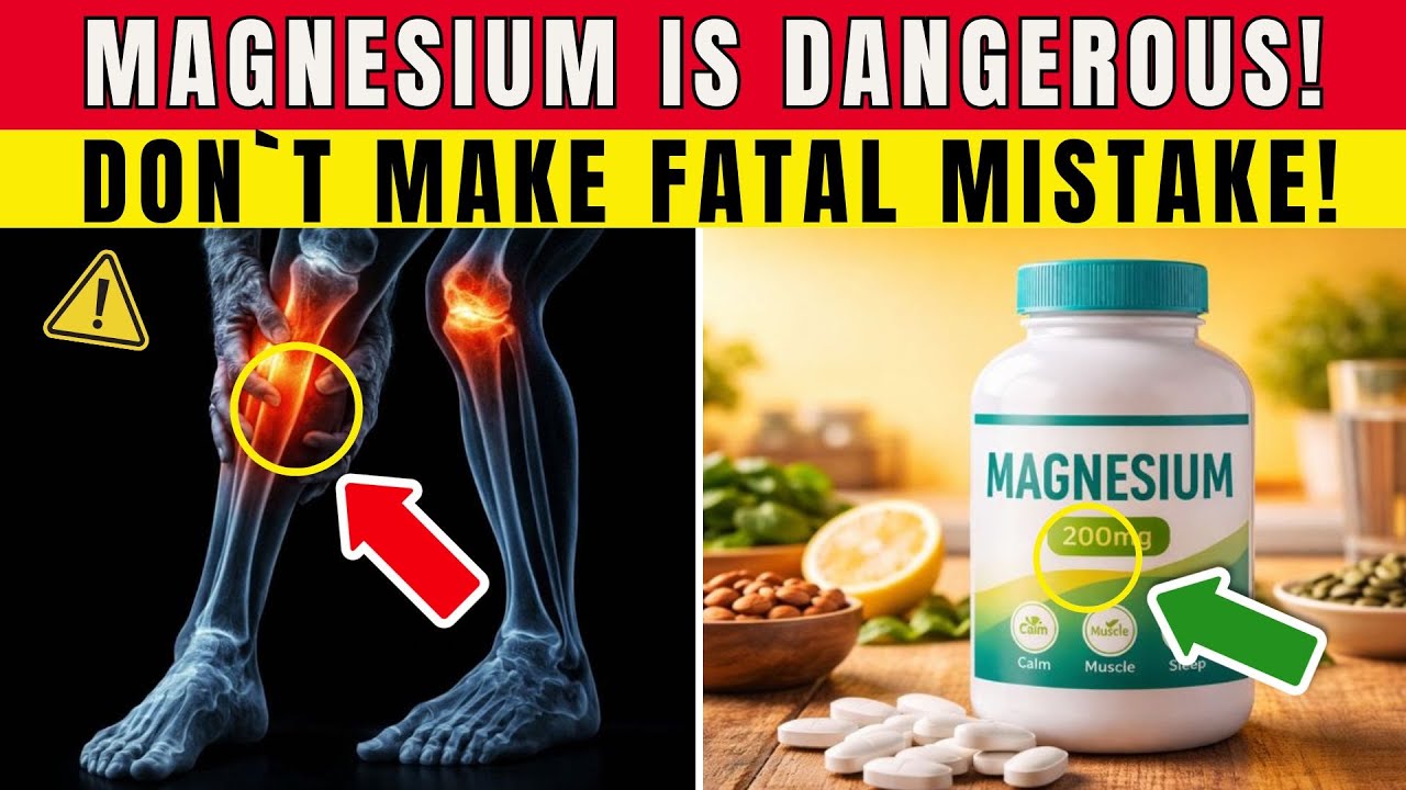 WARNING SENIORS: Hidden Side Effects Of Magnesium   Doctors Never Share! | Senior Health Tips
