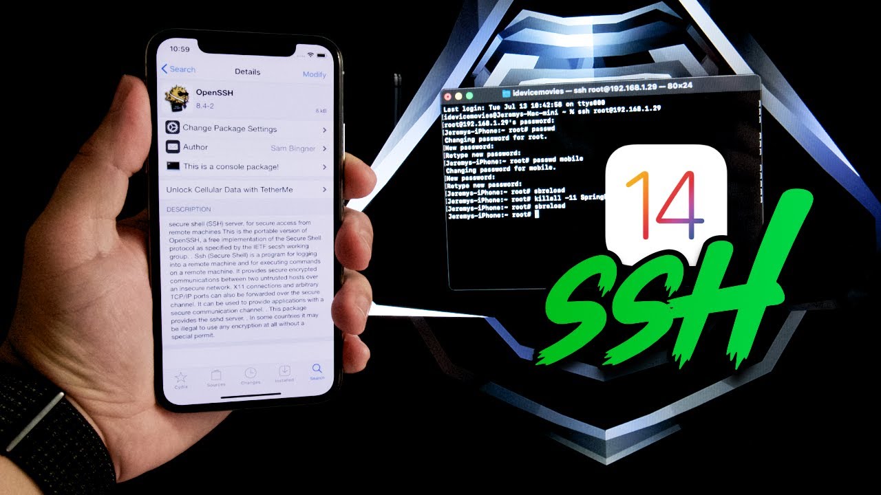 How To SSH Into iPhone On iOS 14