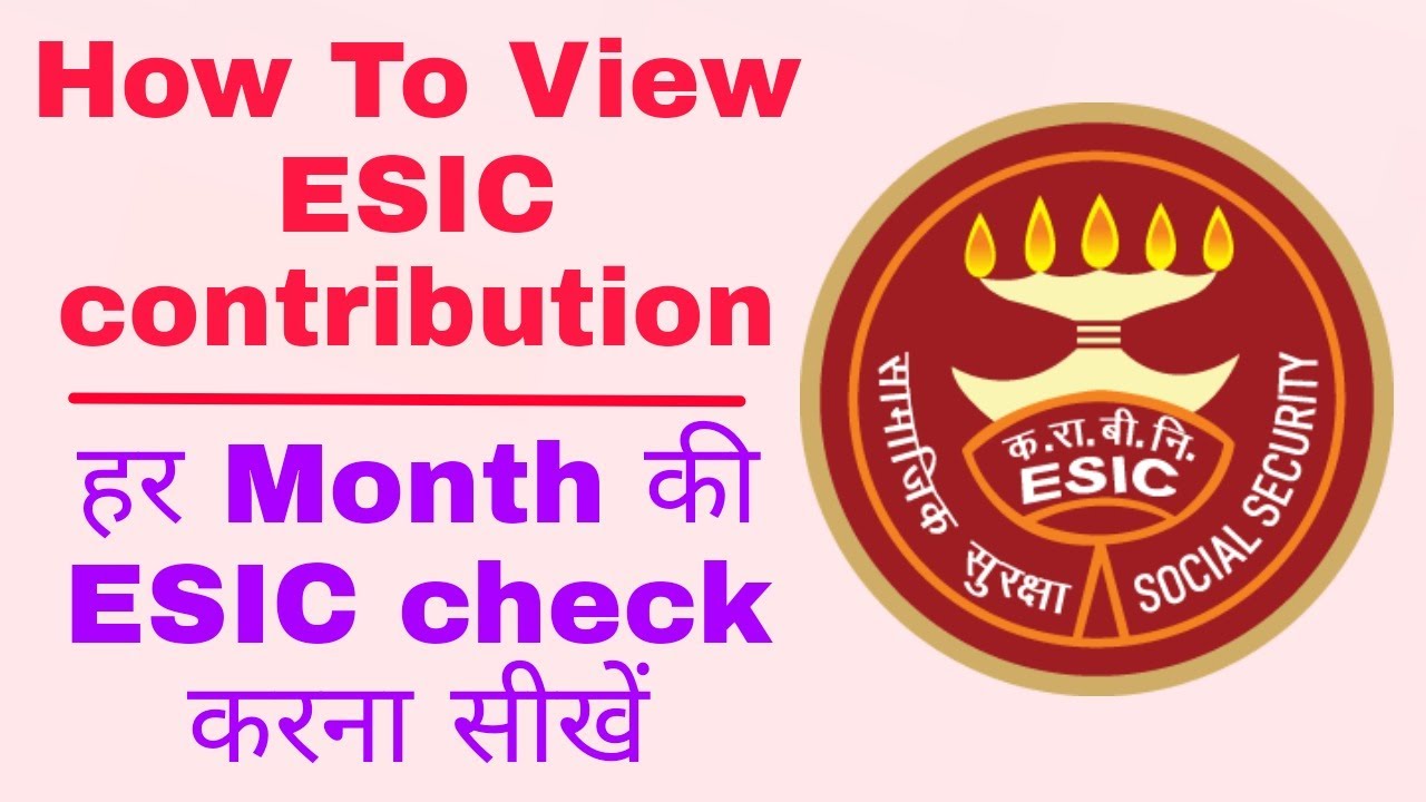 esic contribution kaise check kare | esic contribution history download | esic | growithus