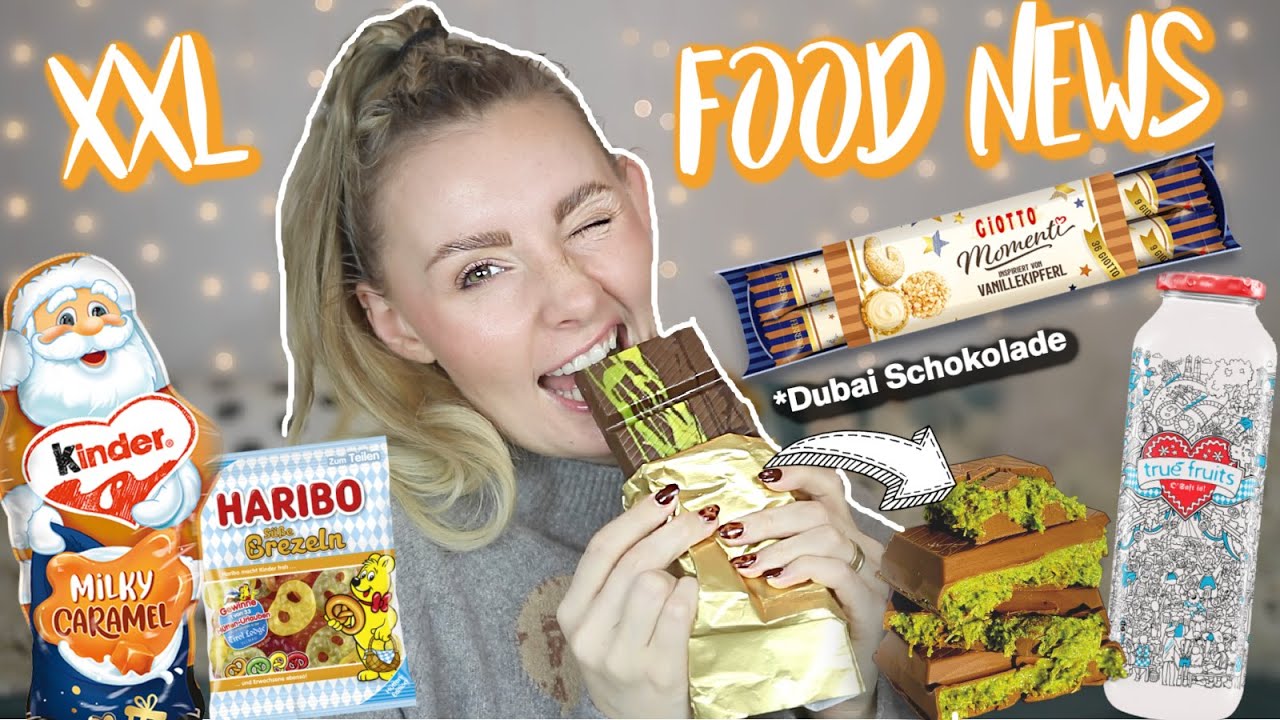 XXL FOOD NEWS aus dem November 2024!😋 Dubai Schokolade, Giotto Vanillekipferl, Kinder Caramel 🍫