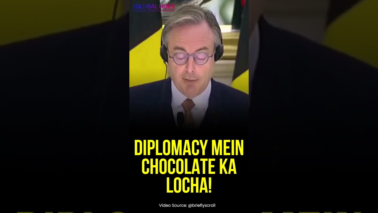 #chocolate Is #excellent For #diplomacy 🚨 #belgian PM Jokes With #pmmodi After Gift Melts #indiagate