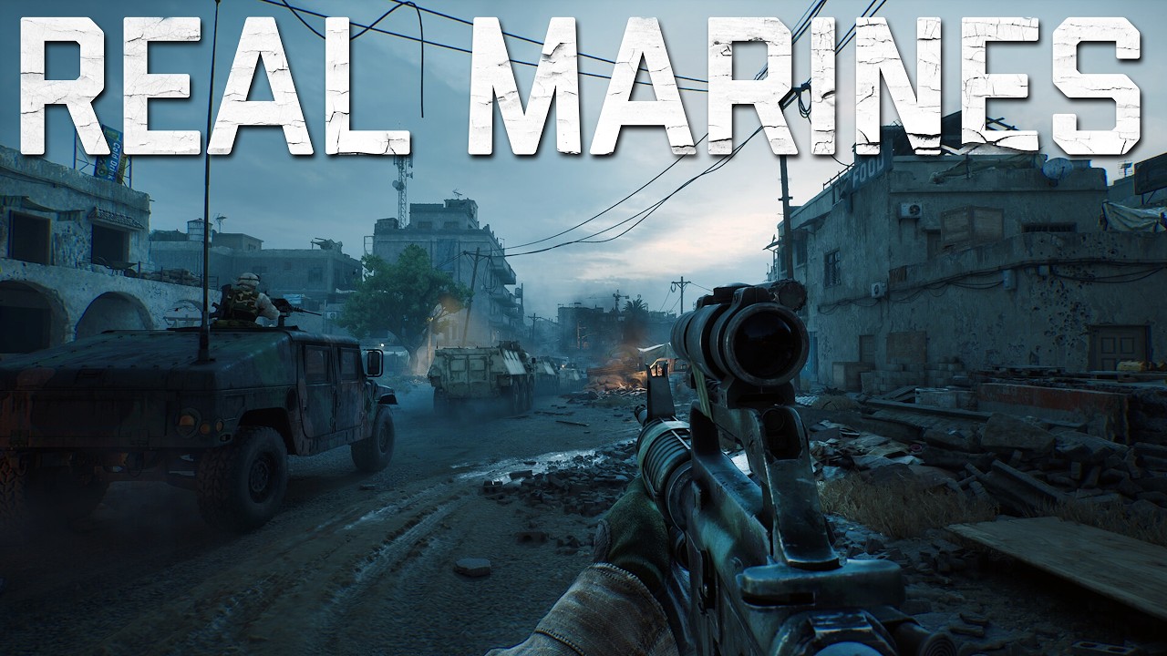 Honoring GORDON & SHUGHART: REAL MARINES Play Black Hawk Down Tactically