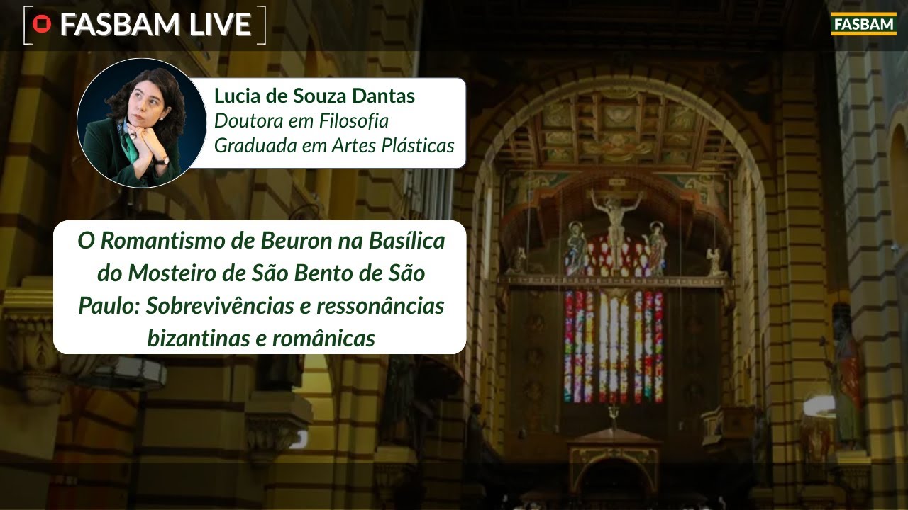 O Romantismo de Beuron na Basílica do Mosteiro de São Bento de São Paulo | FASBAM