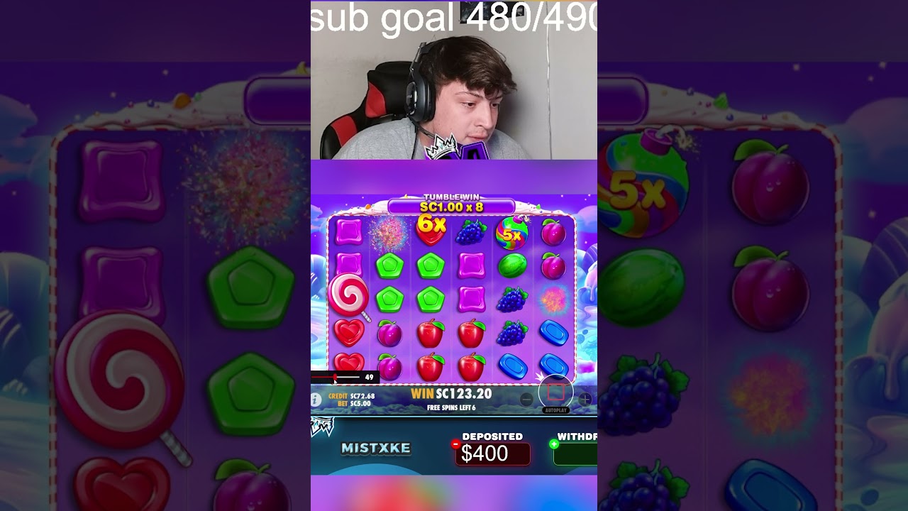 $400 Sweet Bonanza Feature (INSANE LUCK) 🍀