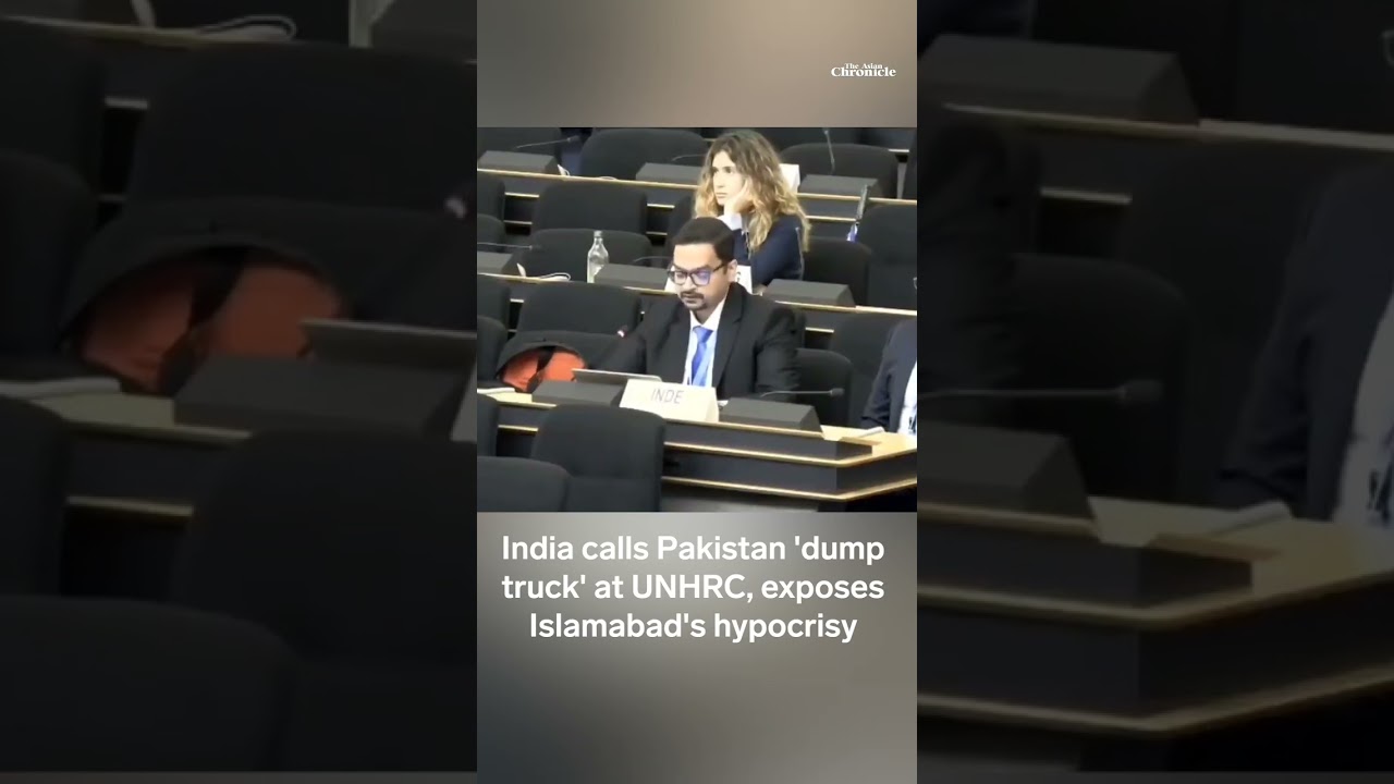 India calls Pakistan 'dump truck' at UNHRC, exposes Islamabad's hypocrisy