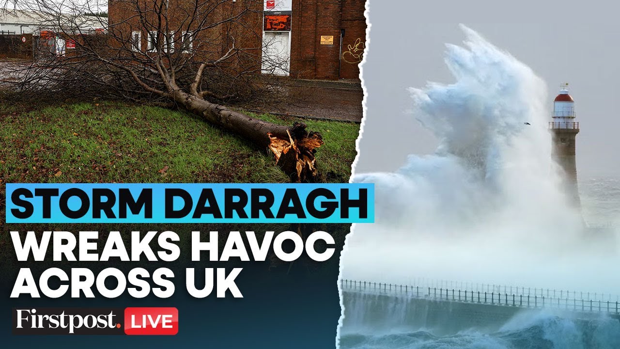 Storm Darragh Hits UK LIVE: Thousands Still Without Power as Storm Darragh Warnings End