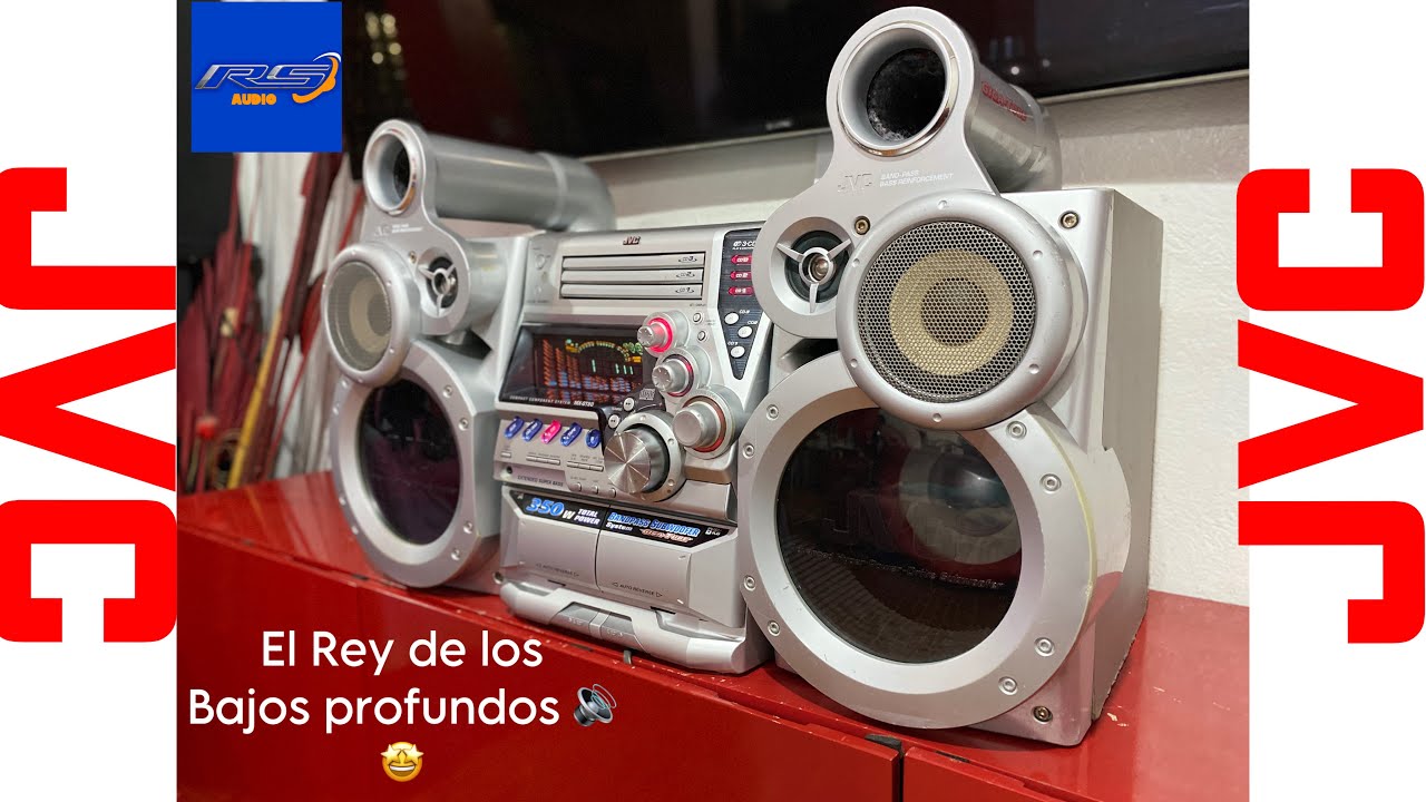 Los mejores bajos de todos los tiempos?🤔 JVC MX-GT80🔊 (RetroReview + Demo de sonido)