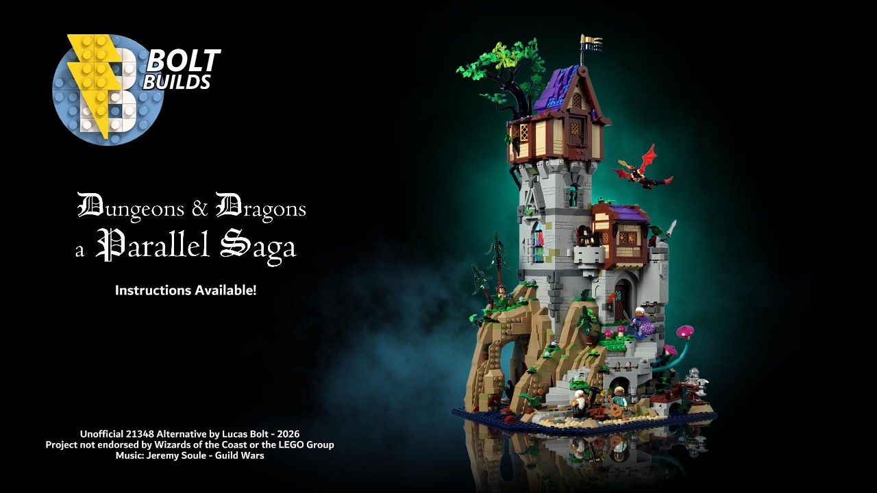 I redesigned my D&D LEGO set into an EPIC adventure for you!