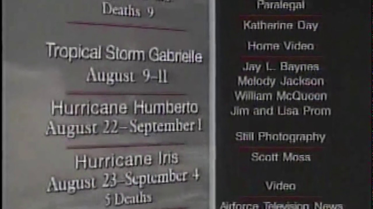 Trammell Starks - Season on Edge (with melody backing from the Hurricanes '95 documentary)