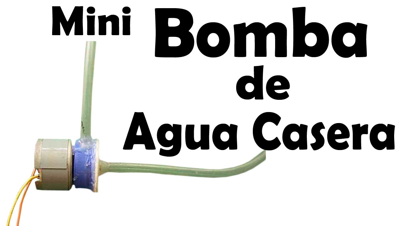 Mini Bomba De Agua Casera (Fácil de hacer)