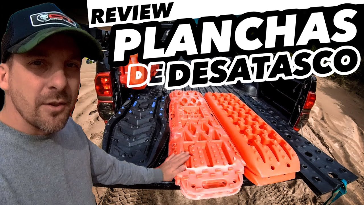 Tutorial Review PLANCHAS DE DESATASCO Para Rescates 4x4 OFF ROAD #GTGripTires