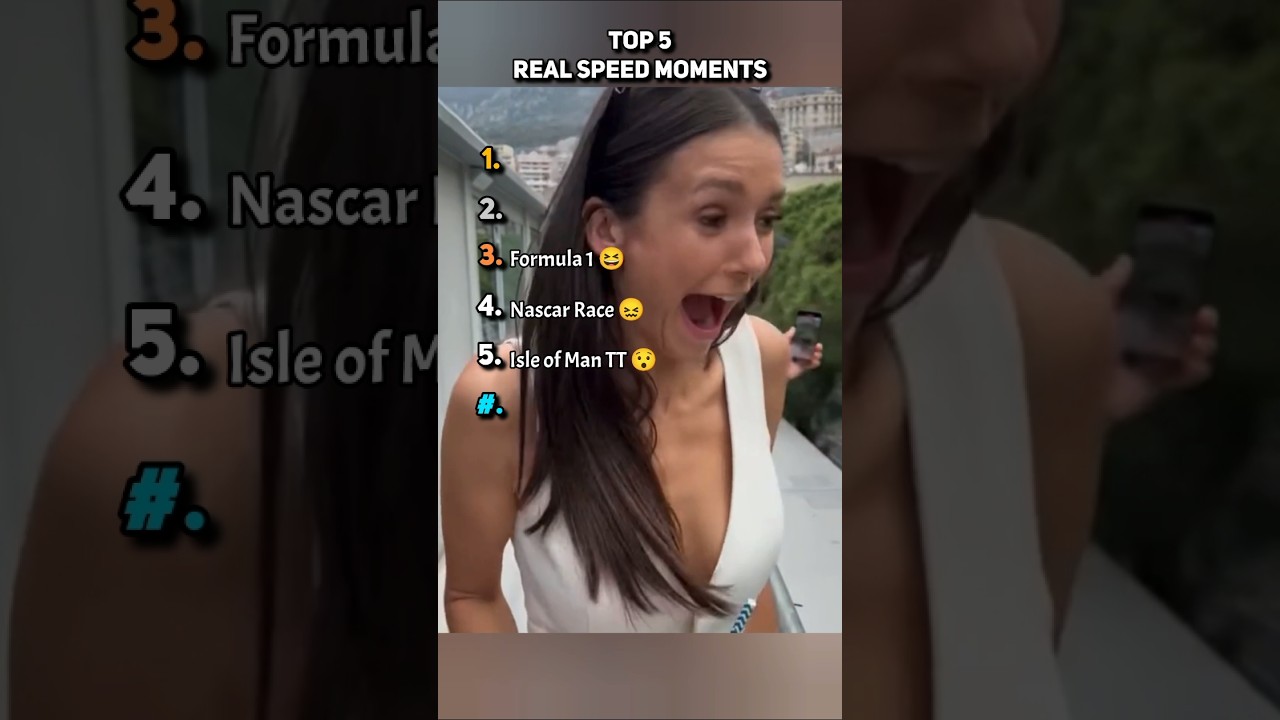 Ranking The Top 5 Real Speed Moments #shortsviral