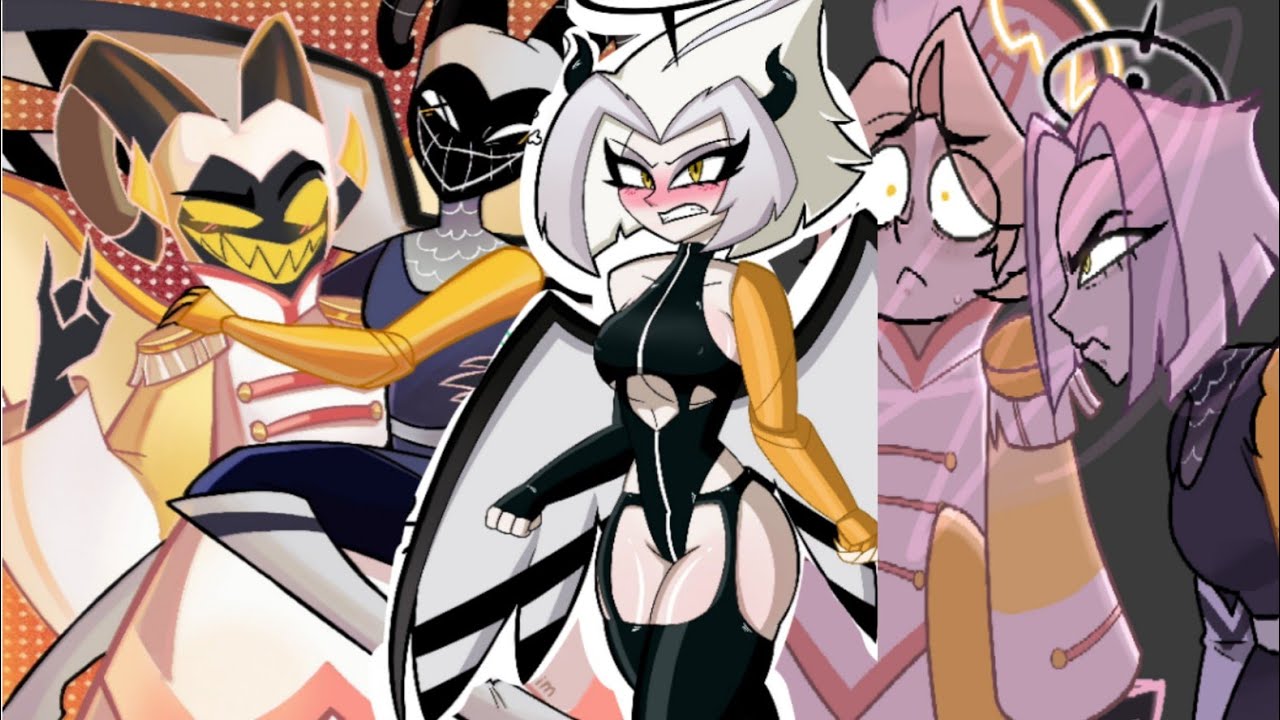 LUTE SOLO QUIERE COMPLACER A ABEL (comic fandub) HAZBIN HOTEL.