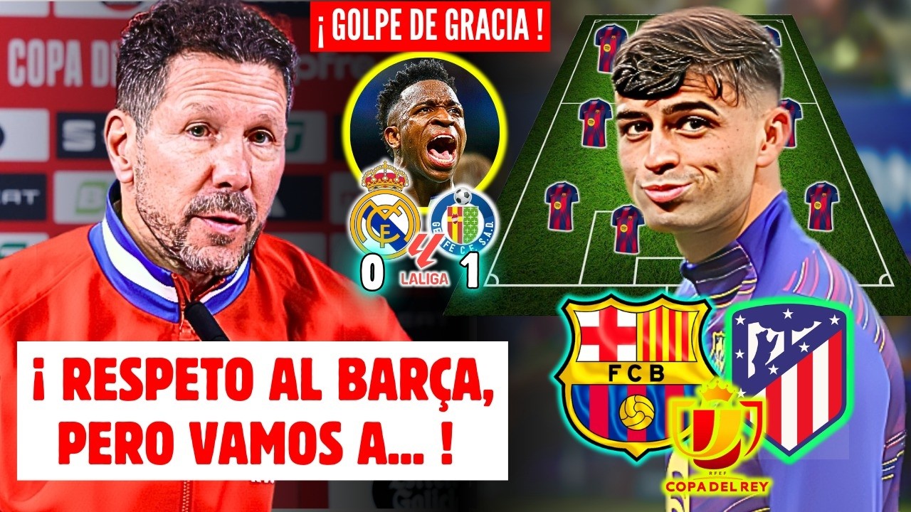 🚨BOMBAZO HANSI FLICK DECISIÓN DEJÁ TODO SHOCK PEDRI 😱 MENSAJE DE SIMEONE BARÇA ATLÉTICO COPA DEL REY