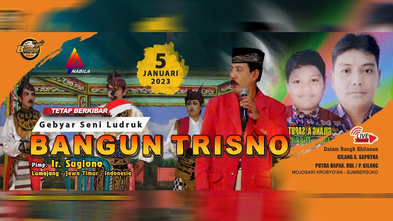 🛑 GEBYAR LUDRUK BANGUN TRISNO LAKON SELOR LANCURAN MARGOSONO HAJATAN BAPAK RUL/GILANG SUMBERSUKO