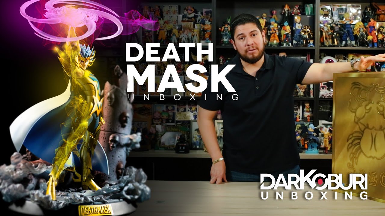 DEATHMASK de Saint Seiya - Unboxing - DARKOBURI