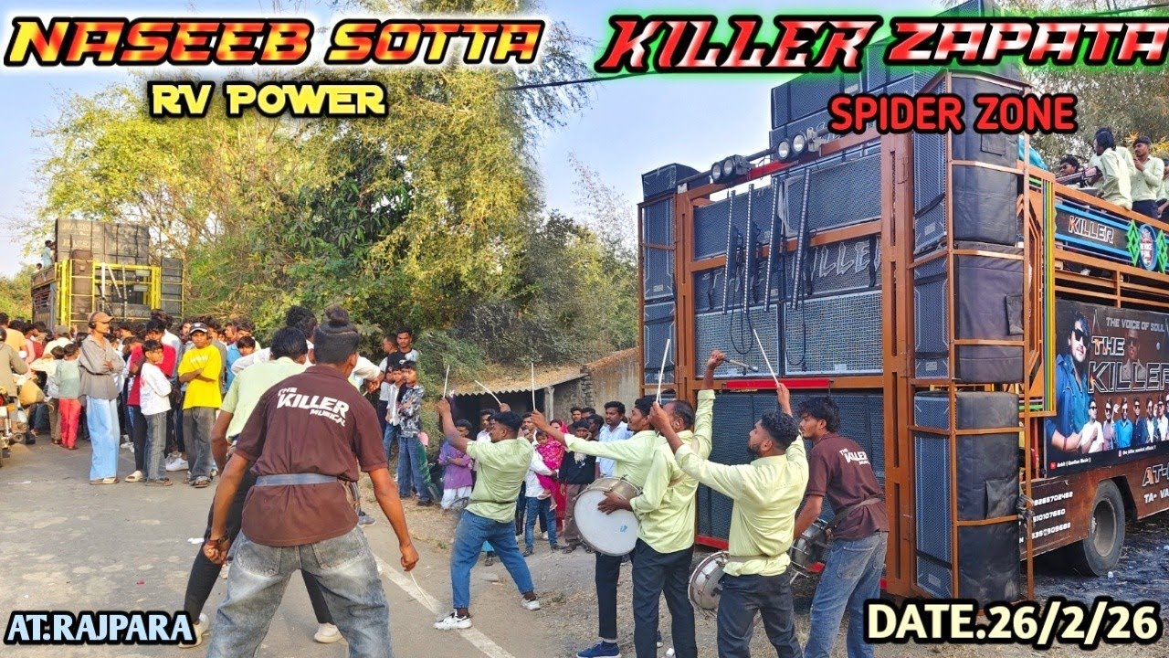 //NASEEB SOTTA VS KILLER MUSICAL BAND\\ AT.RAJPARA_ DATE 26/2/26