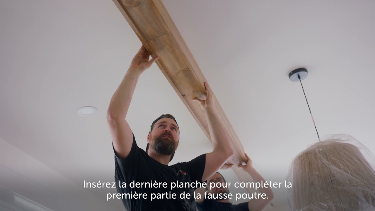Comment joindre deux fausses poutres | Version FR