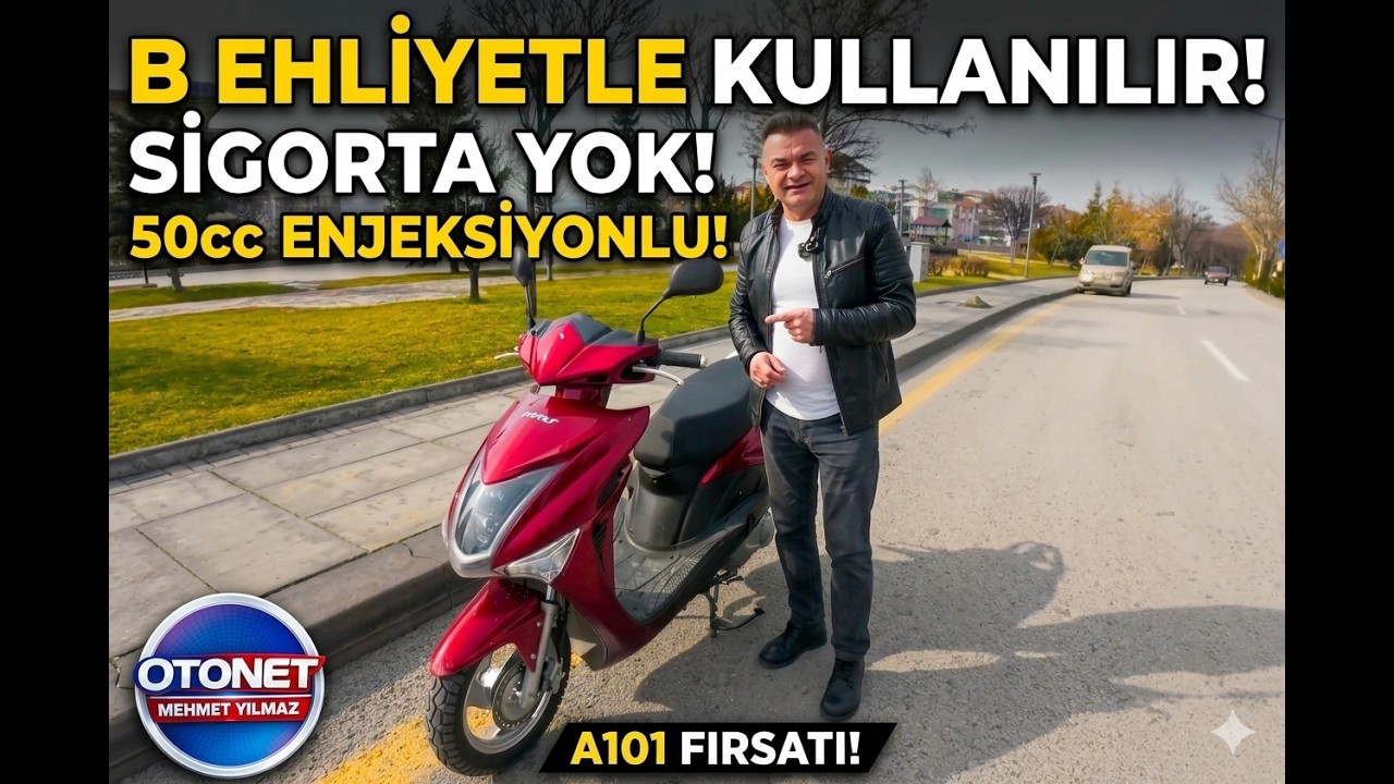 A 101 de SATILAN VOLTA REVOLT RS5 / 50 cc İNCELEME