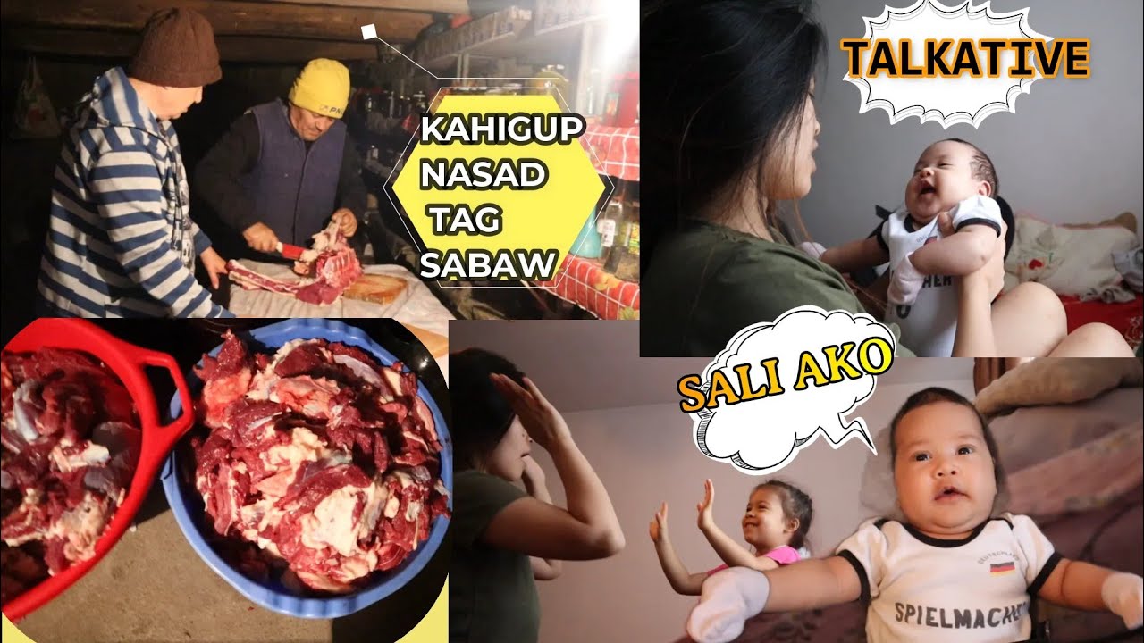 NAGSALITA NA SI BABY EDIE | NAKABILI NG KARNE SA VILLAGE ANG DAMI | FILIPINA MARRIED IN ROMANIA