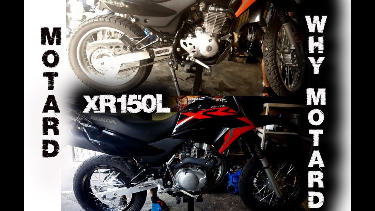 honda xr150L motard supermoto concept explained