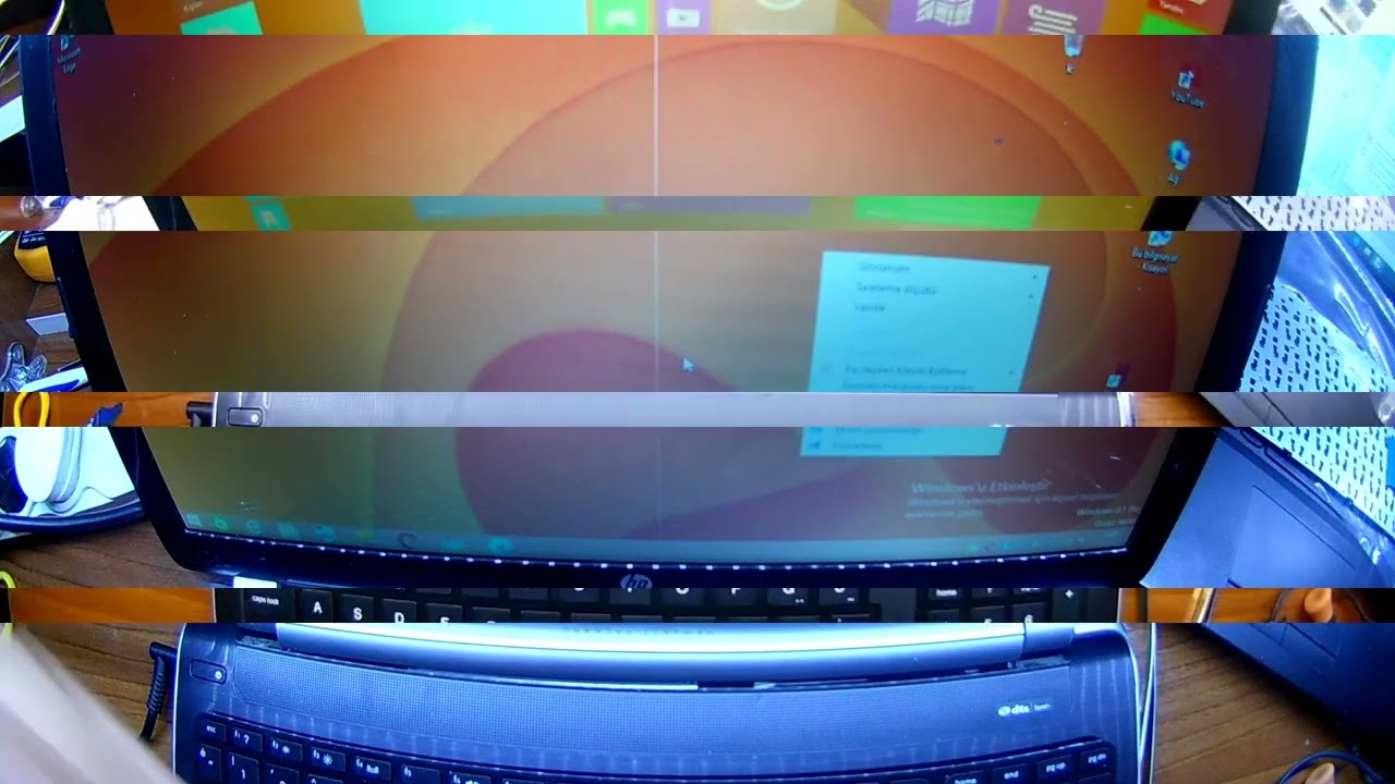 HP 15 N204SR KLAVYE DEĞİŞİM VE FORMAT