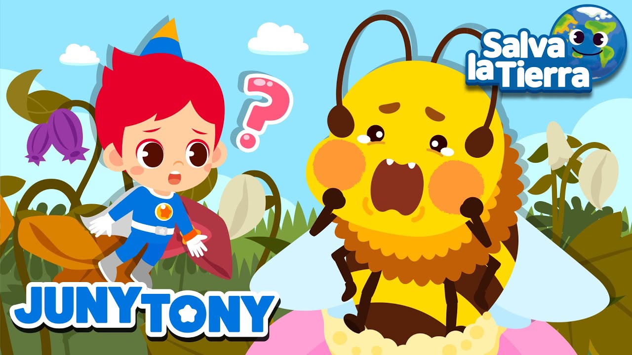 No Llores, Abeja | Salvemos a las Abejas | Canción del Medio Ambiente | JunyTony en español