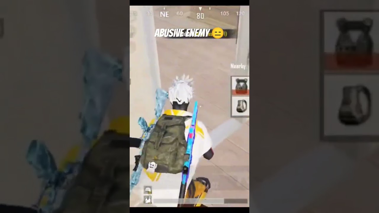 Abusive Enemy in bgmi #bgmi #shorts #shortvideo #abuse #viral #funny #funnyteamates