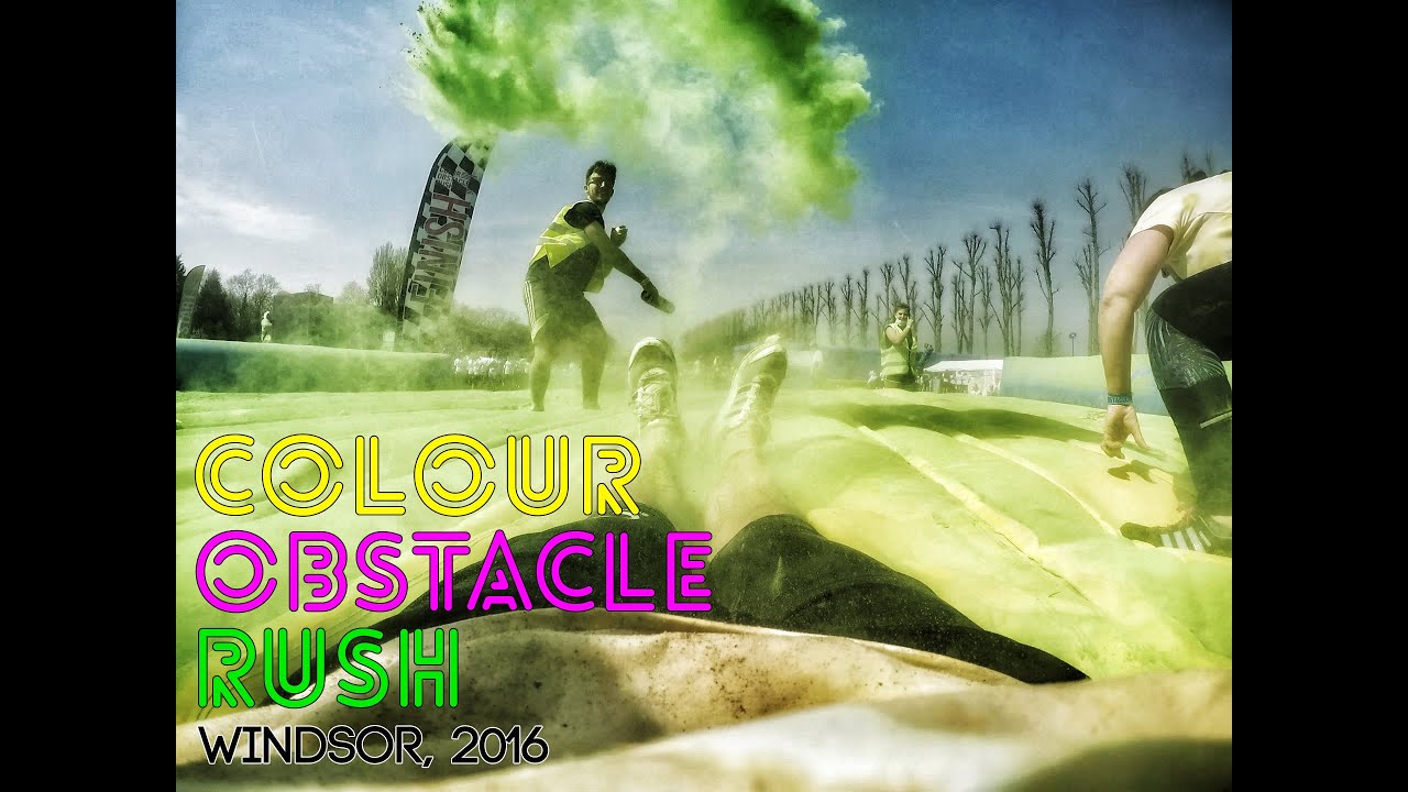 Colour Obstacle Rush - Windsor, May 2016