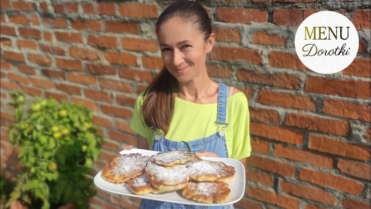 Racuchy drożdżowe z jabłkami. Chrupiące z zewnątrz, mięciutkie w środku. Domowy przepis MENU Dorotki