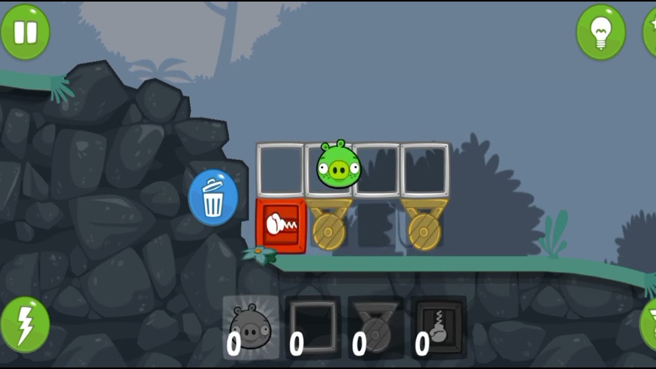 BAD PIGGIES FUNNY MOMENTS 😄 | Happy Games | #viral #happygames