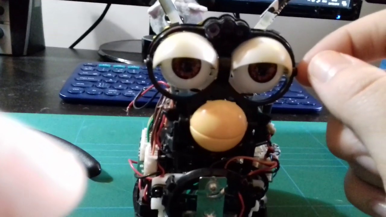 Speaker replacement on 1998 Furby