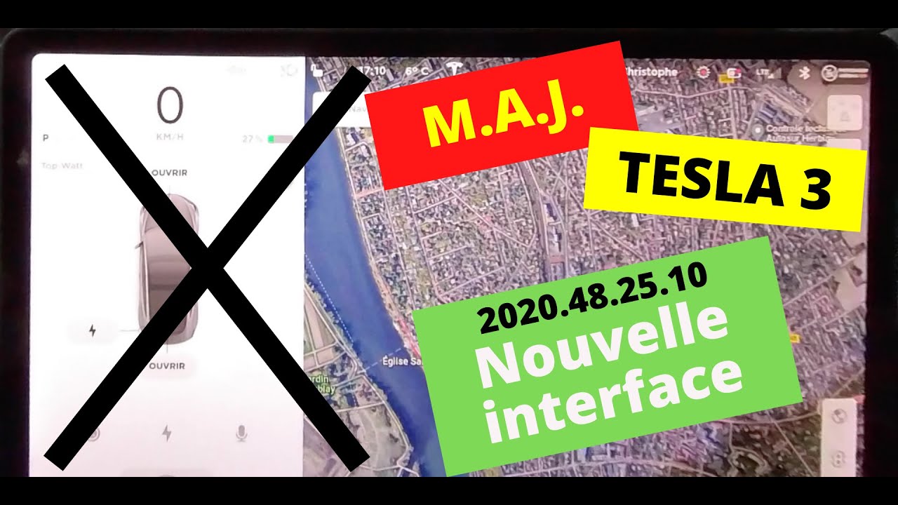 IMPORTANTE MAJ TESLA model 3 : 2020 48 25 10 avec FSD